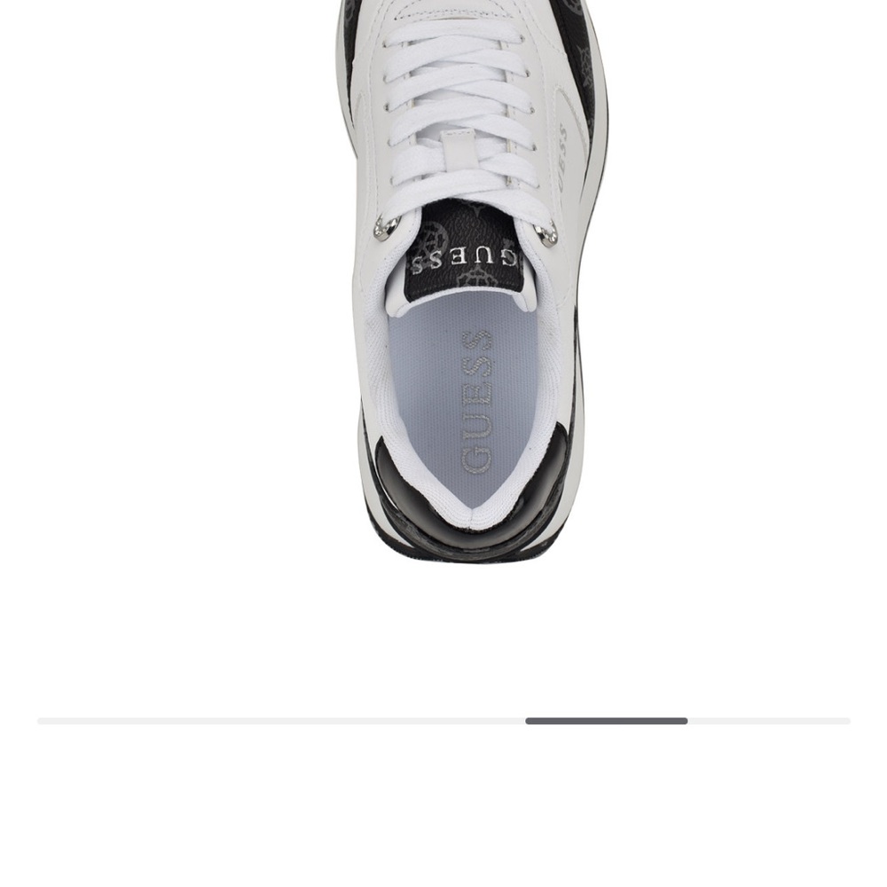 GUESS Black and White Sneakers